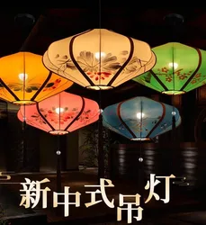 1PCS Chinese style lantern fabric classical color street scenic spots, restaurants, shopping malls, wedding decorations