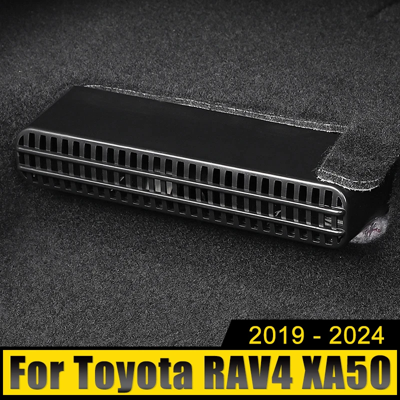 

For Toyota RAV4 XA50 Hybrid 2019-2021 2022 2023 2024 Car Rear Seat Air Vent Anti-Blocking Dust Cover Net Car Air Outlet Case