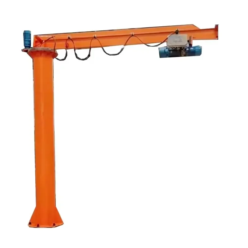 1-5 Ton Cantilever Column Type Electric Rotating Single Arm Fixed Crane Efficient Lifting Solution for Workshop Warehouse