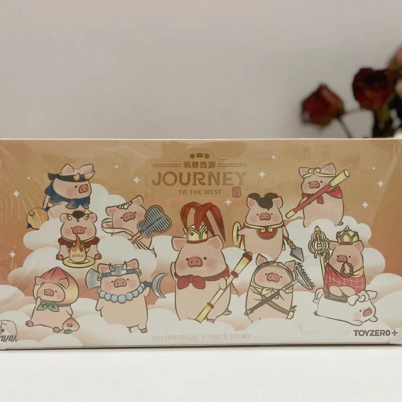 حقيقي لولو الخنزير رحلة في الغرب سلسلة صندوق أعمى لطيف أنيمي الشكل تحصيل لعبة مجسمة فتاة عيد ميلاد مفاجآت هدية #6