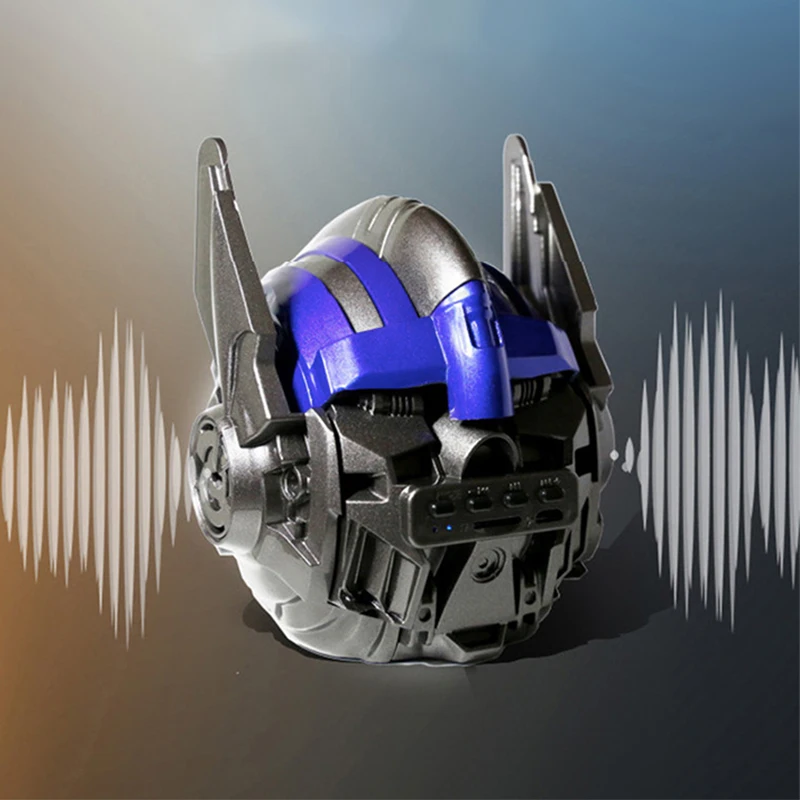 مكبر صوت لاسلكي خارجي بلوتوث ، متعدد الوظائف ، محولات Optimus الرئيسية ، بطاقة TF ، راديو FM ، مضخم صوت ، هدية كمبيوتر
