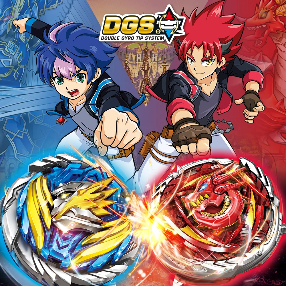 Infinity Nado 5 Nado Egg Series- Fiery Dragon/Ares Wing Spinning Top giroscopio cuchillas Anime Kid Toy regalo de cumpleaños