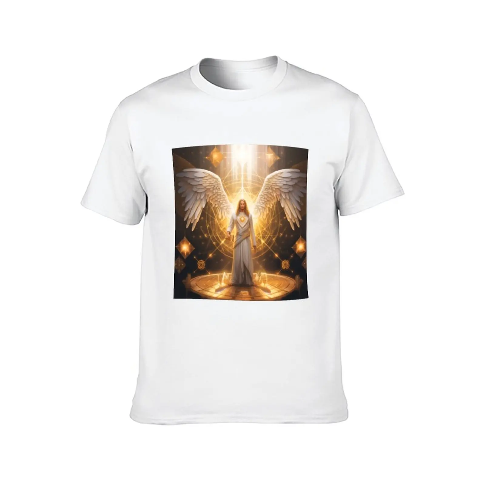Archangel Metatron: The Divine Scribe and Wisdom Keeper T-Shirt anime t shirts oversize man graphic t shirt T-Shirt
