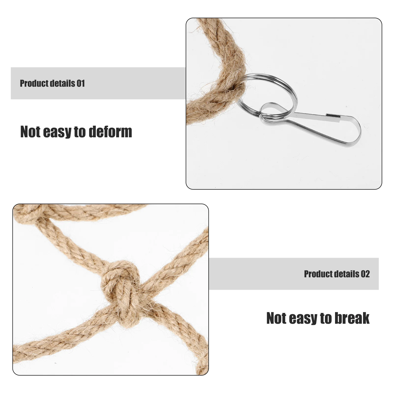 

Sturdy Bird Climbing Net Hammock For Parrot Cage Durable Woven Hanging Play Rest Exercise Multiple Colors Easy Install Safe