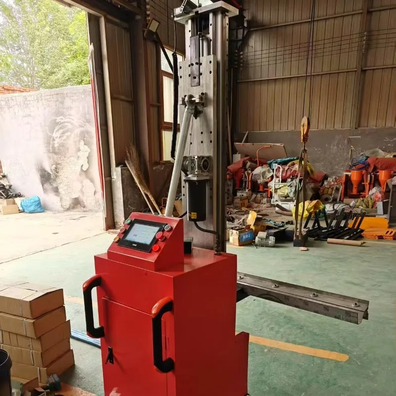 Portable Small Plastering Machine Intelligent Wall Mortar Smoothing Robot for Fully Automatic Construction Site
