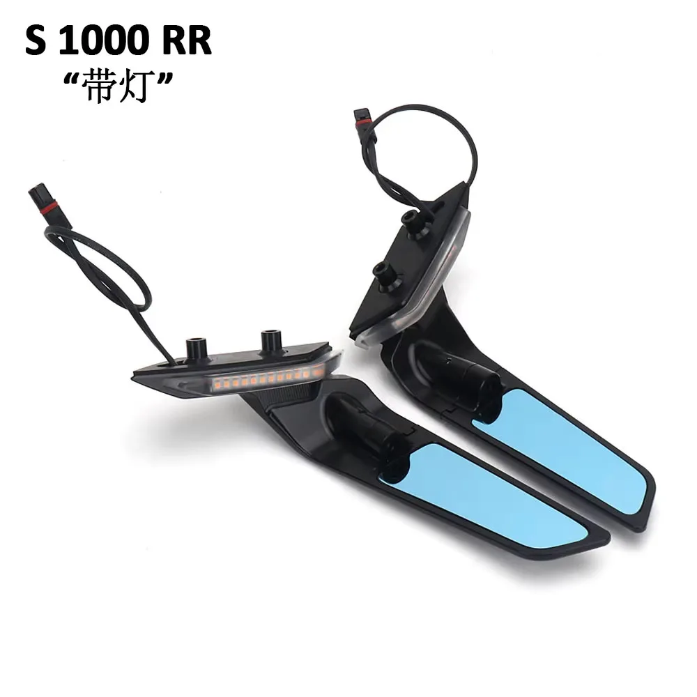 Motorfiets Achteruitkijkspiegel Achteruitrijcamera Zijspiegels Met LED Richtingaanwijzer Voor BMW S1000RR S1000 RR S 1000 RR 2019-2023 2024 2025