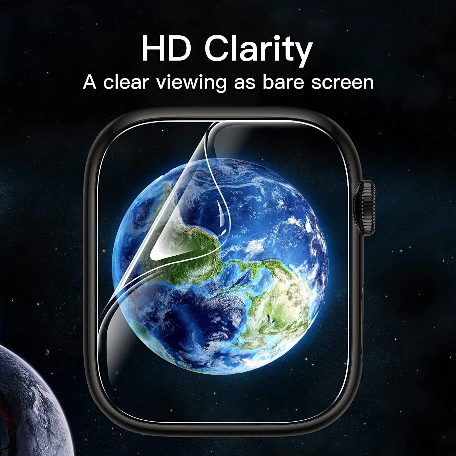 Protector de pantalla transparente, película protectora completa para Apple Watch de 49mm, 45mm, 41mm, 40mm, 44mm, 42mm, 38mm, iWatch seire 7, 6, 5, 4, 3, se, 8 Ultra