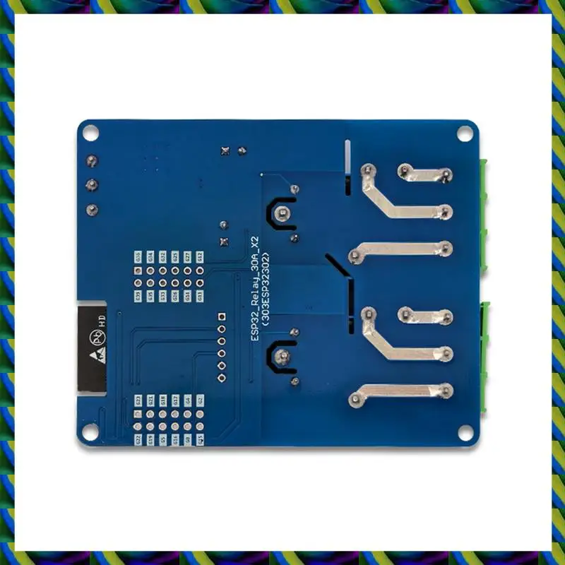 اليومية 2-قناة واي فاي وحدة التتابع 30A ESP32-WROOM-32E وحدة لوحة تطوير للمنزل الذكي التحكم اللاسلكي DC7-28/5 فولت