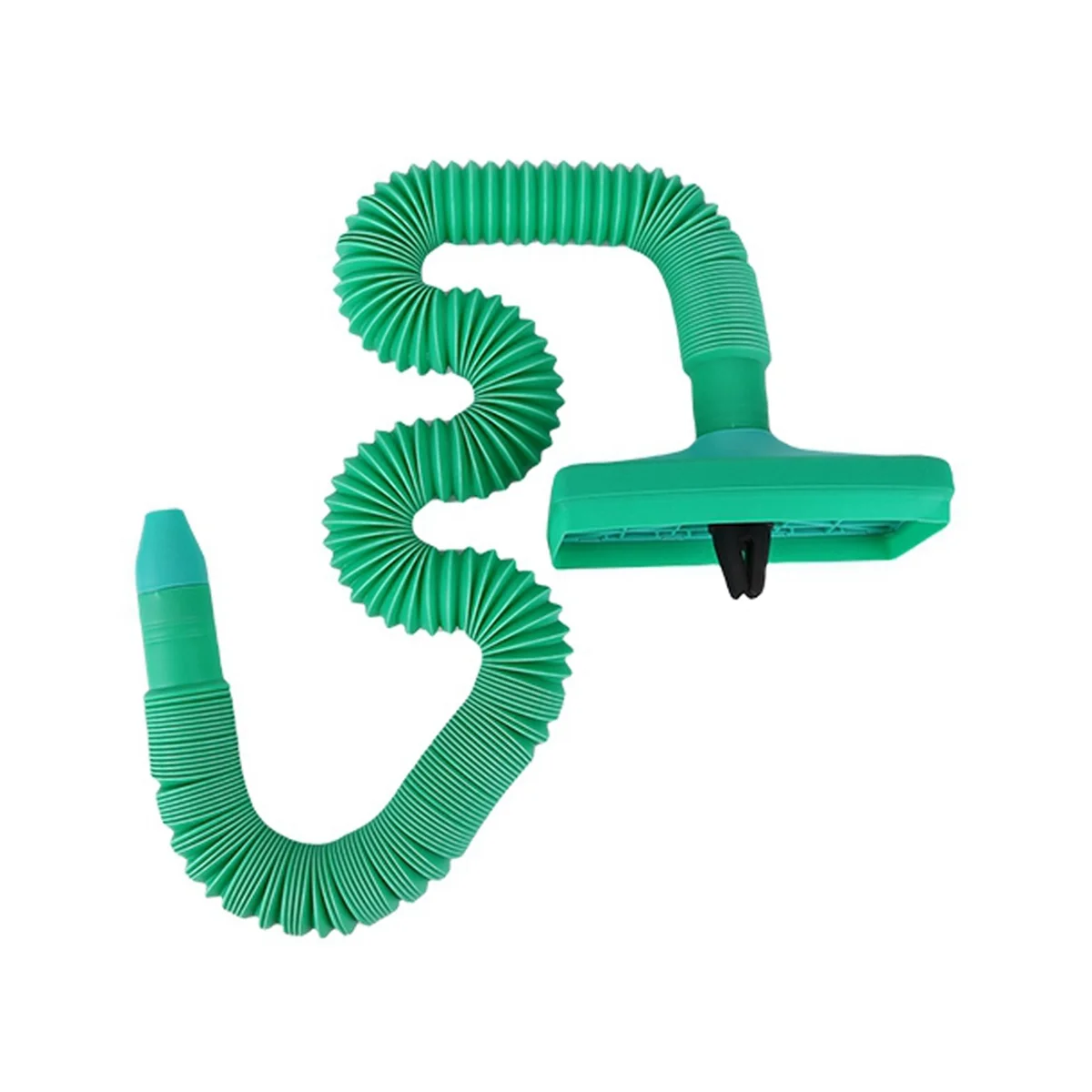 Universal Car Air Conditioning Vent Extension Hose Telescopic Auto Air Conditioner A/C Outlet Hose,Green