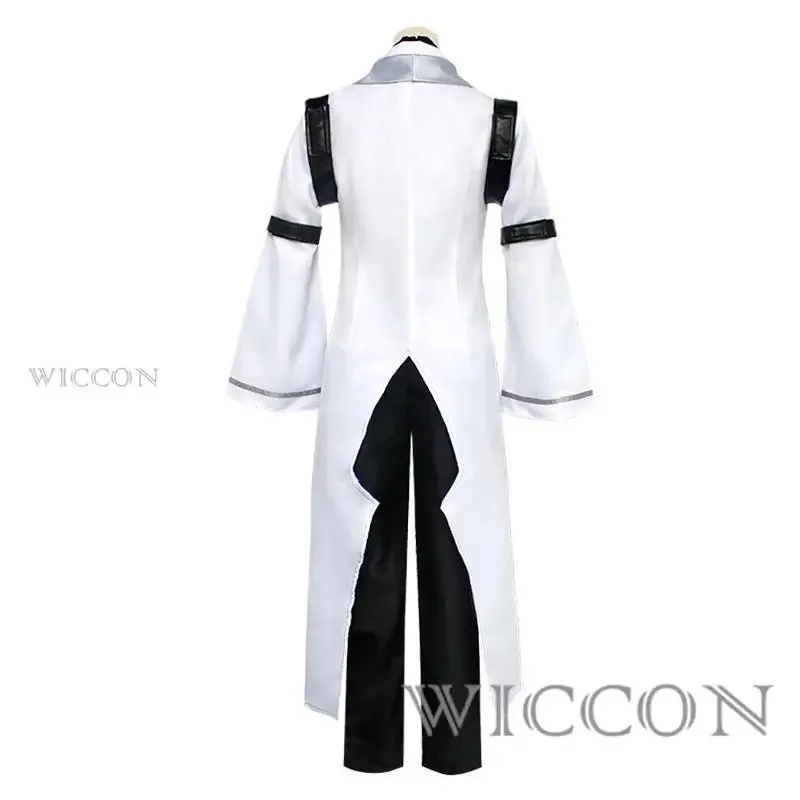 

didi 211Sigma Cosplay Anime BSD 4th Costume Sigma Trench Uniform Suit Halloween Christmas Party Outfit for Men Women