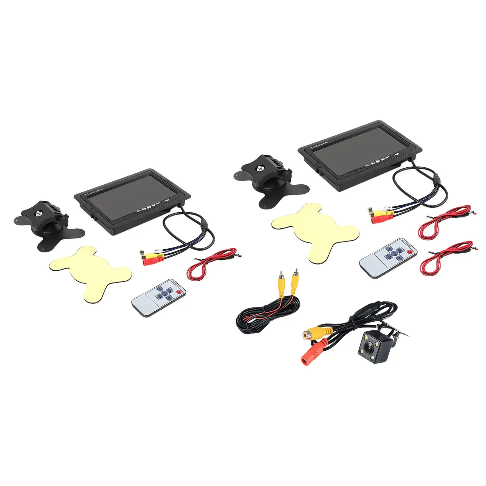 7 Inches Color , 1024x600 PaL Ntsc Portable Vehicle Reversing Park Assist