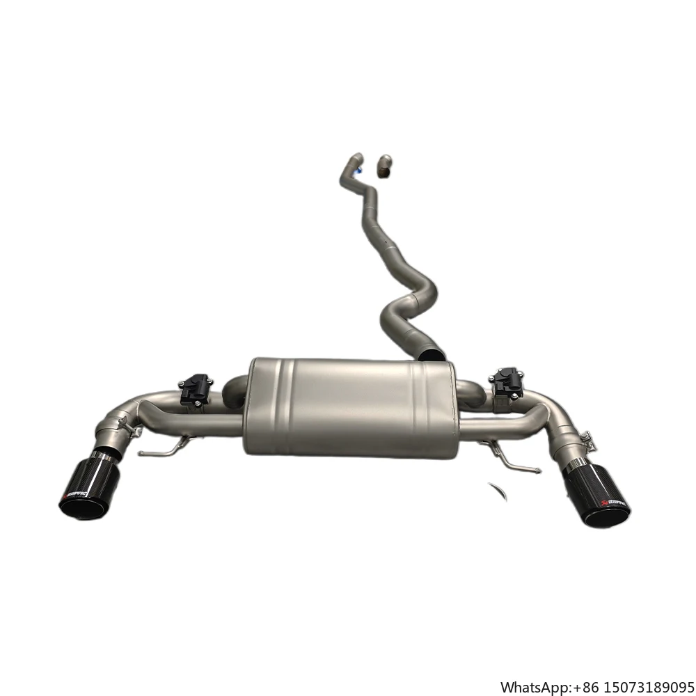 Stainless Steel Exhaust Muffler Catback with Valve for G20 320i 330i 340i  Exhaust System In-stock in US Warehouse