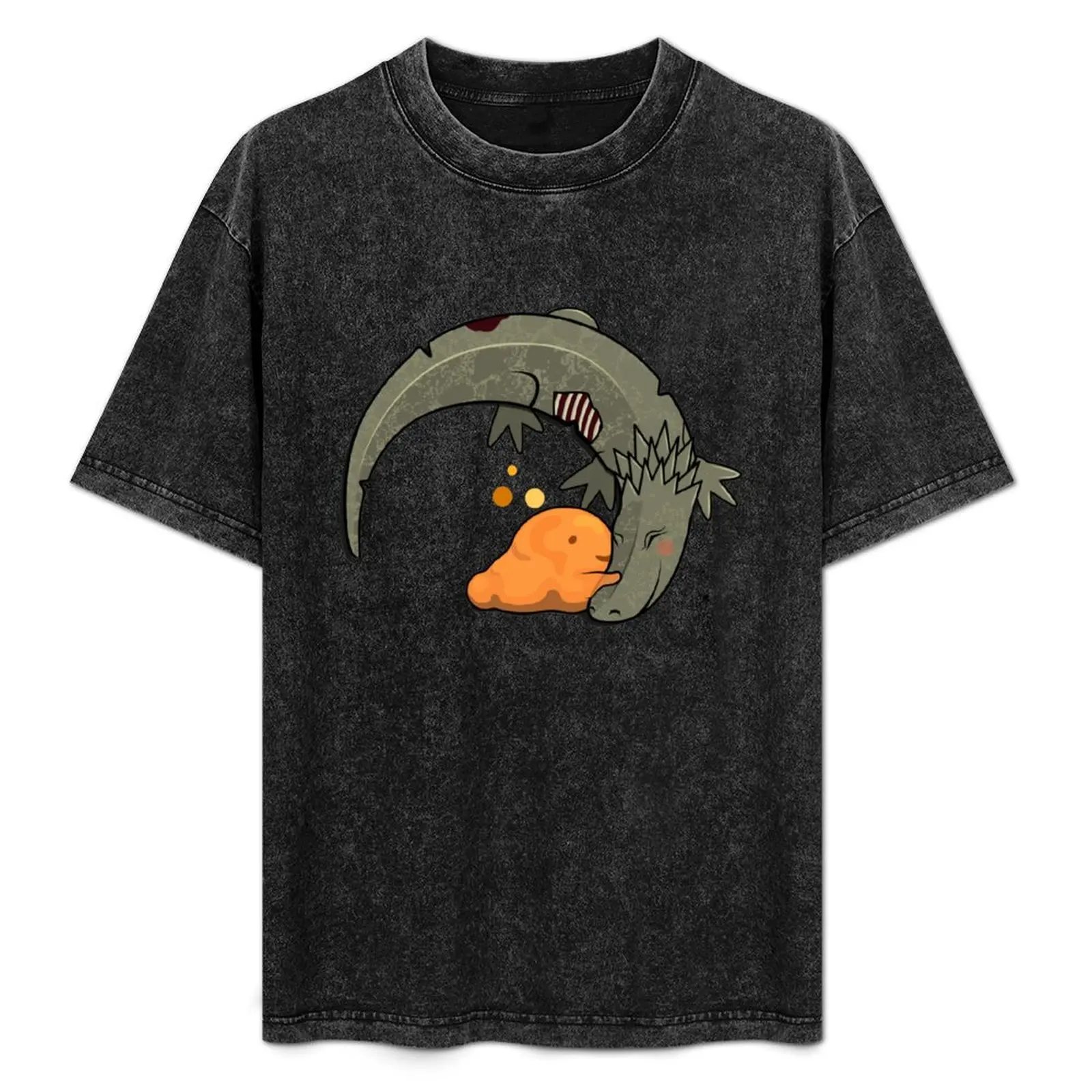 

SCP-999 + SCP-682, SCP Foundation T-Shirt Streetwear Print Tee Shirt