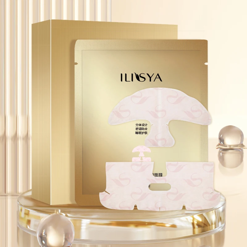 ilisya-Split Gel V Face Mask Fade Eye Fine Lines Forehead Lines Decree Lines Stick Tight For Men and Women