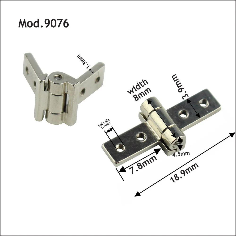 20pcs(10pair) 7mm or 8mm Width Optical Spectacle High Nickel Eyeglasses Hinge Screws Plastic Eyewear Glasses Repairing Accessory view 3