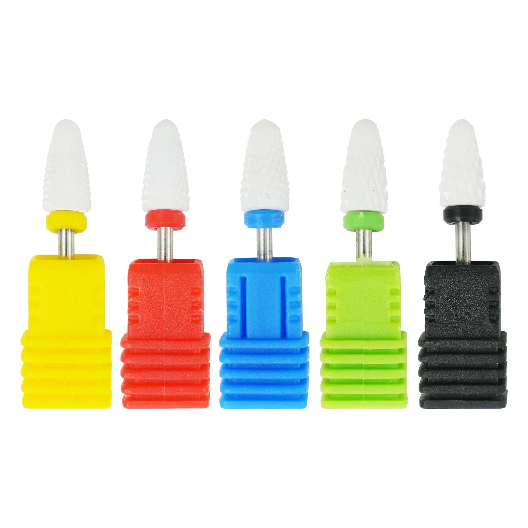 1pcs Ceramic Nail Drill Bit Rotary Cuticle Burr Gel Remover Files Mills for Electric Drill Machine Nail Art Tools Accessories