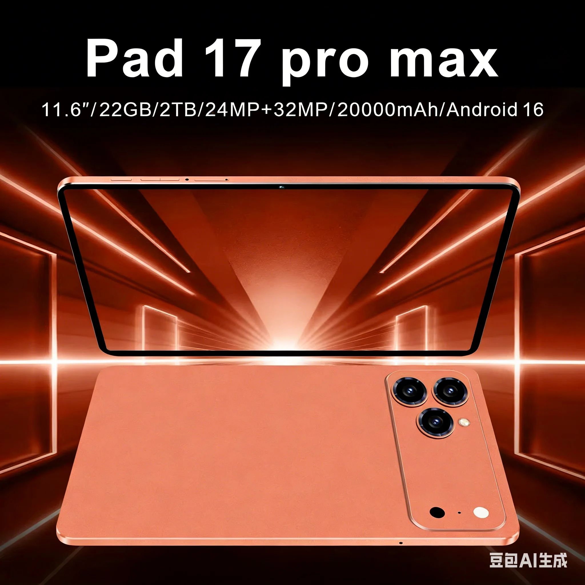 2026 New iPad 17 Pro Max Android 16 new Original Tablet 20000mAh