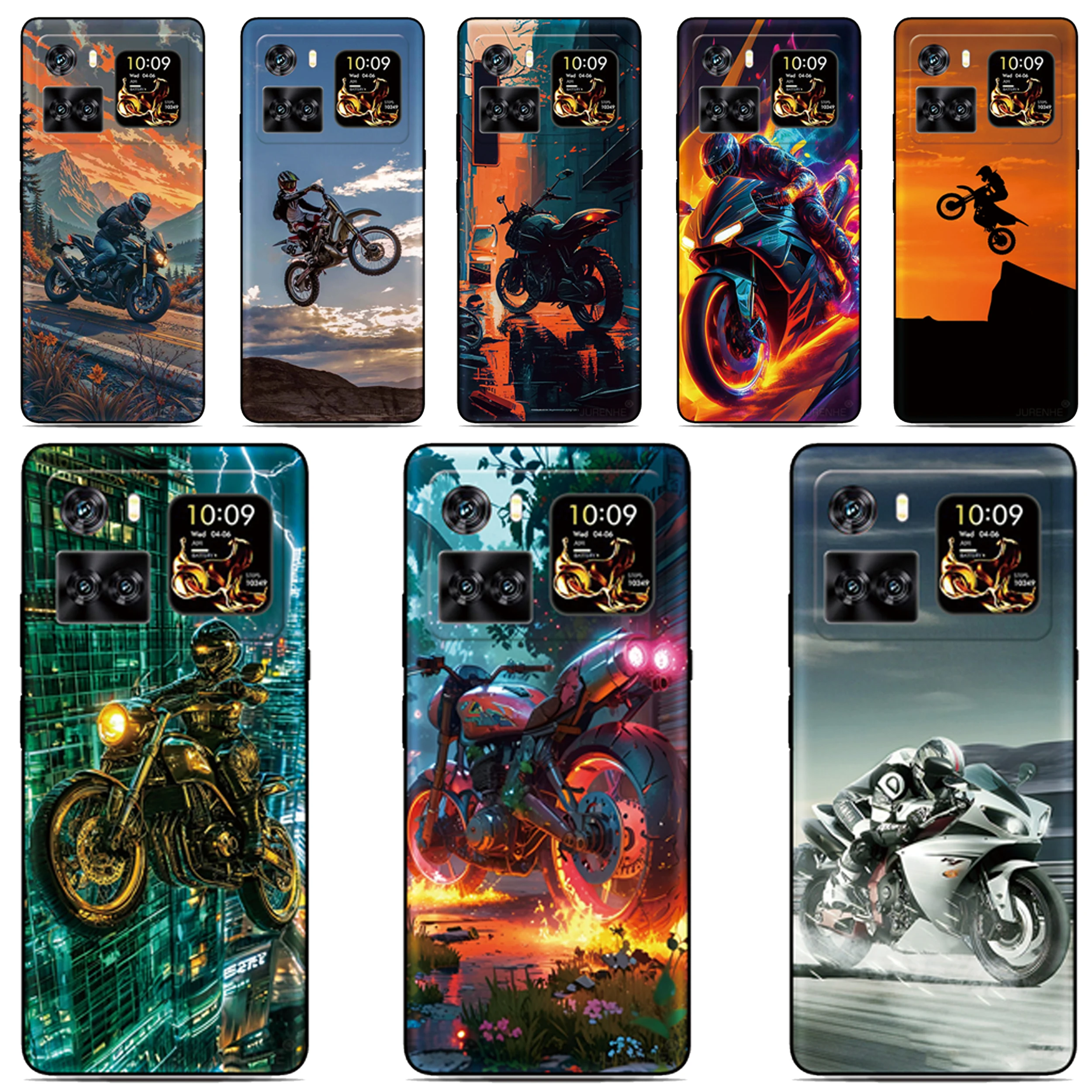 

Motorcycle Racing Phone Case For Cubot X100 Shockproof Soft TPU Back Skin Cover CubotX100 Personalised Customized Photo Silicone