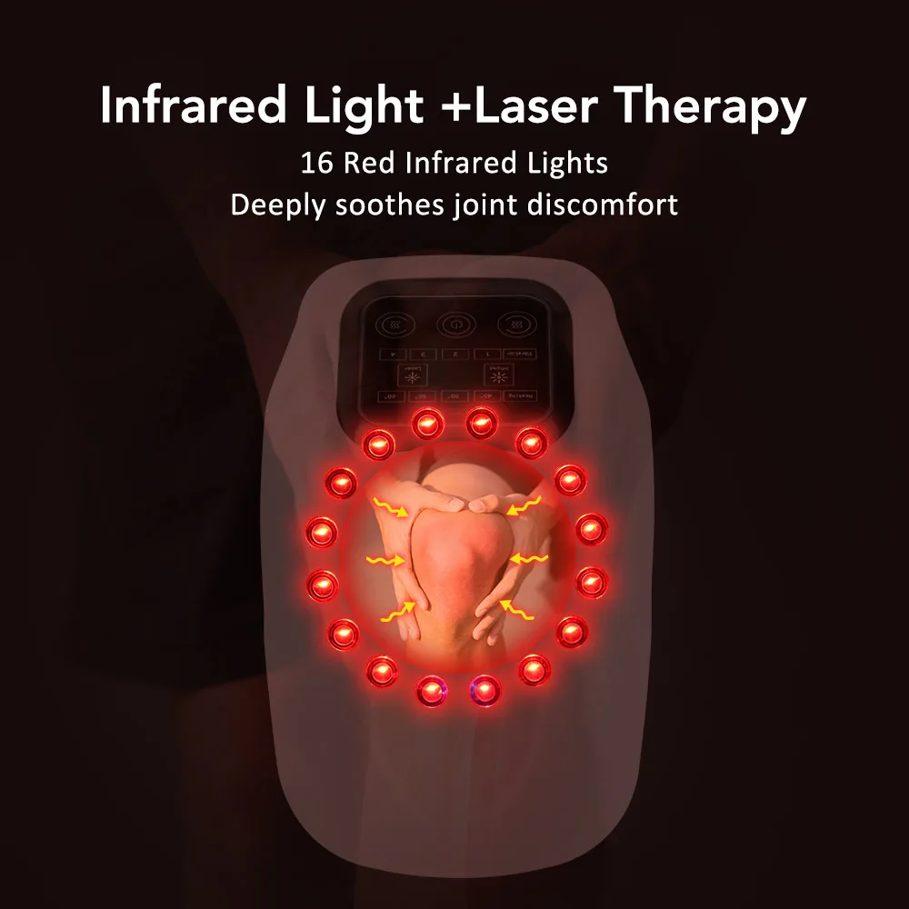 why is my iphone vibrating but not ringing Smart Heating Knee Massager Vibration Red Light Laser Knee Massage Machine  Electric Elbow Shoulder Knee masajeador