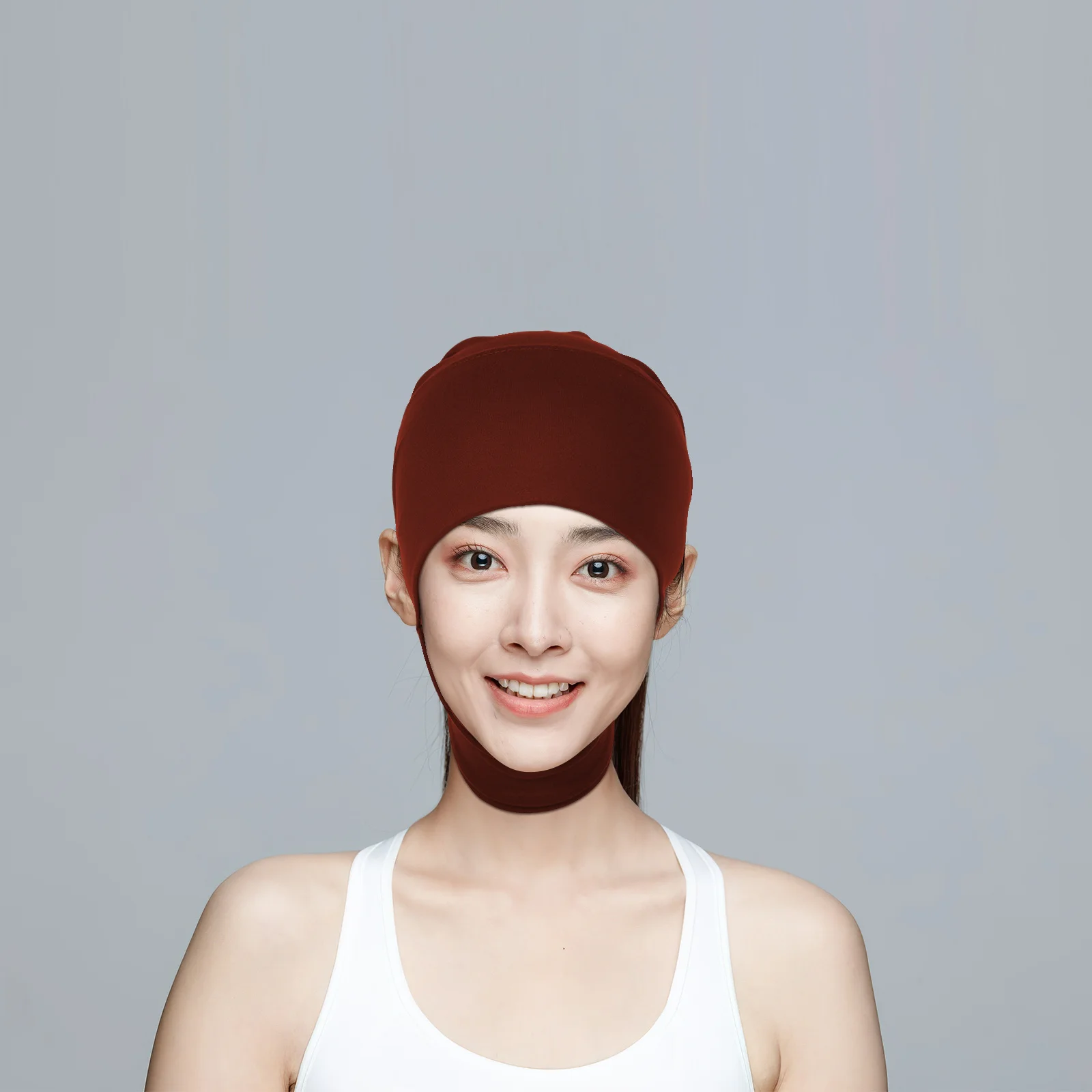 Milk Silk Tie-Back Hijab Undercap Adjustable Stretchy Turban For Women Lightweight Muslim Headwear Fashion Islamic Wrap