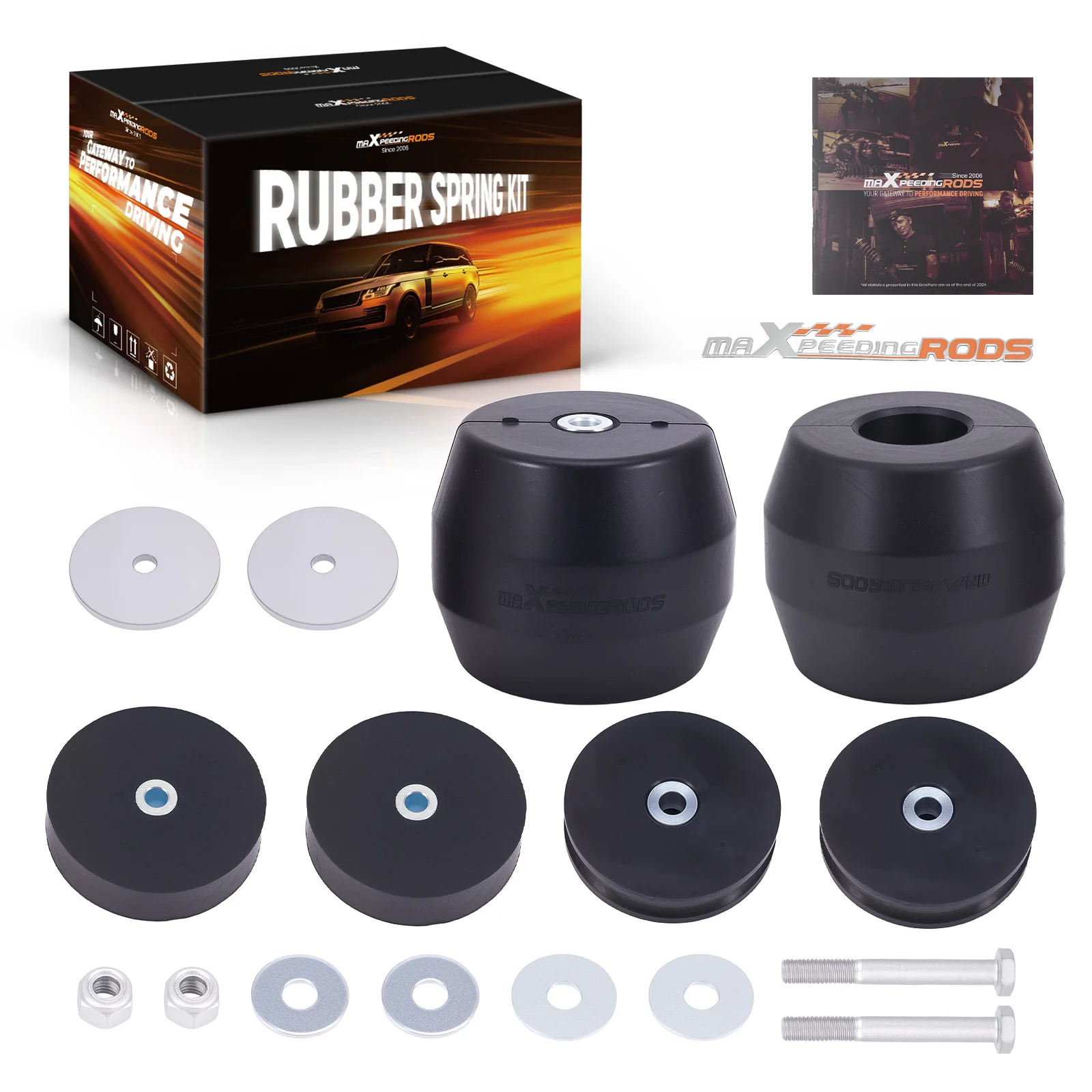 Air Suspension Helper Spring Kit For RAM 1500 Crew Quad Regular Cab 2011 2022 2023 2024 2025 2026