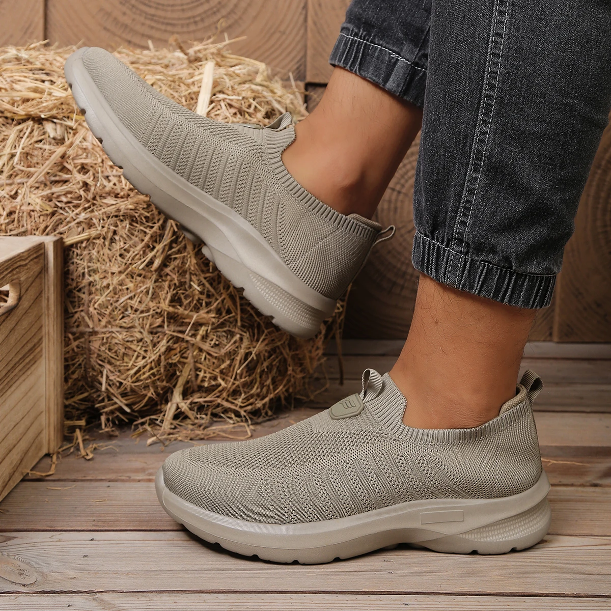 

Men solid-color EVA everyday shoes - lightweight soft sole - fit casual daily outdoor wear free shipping sneakers