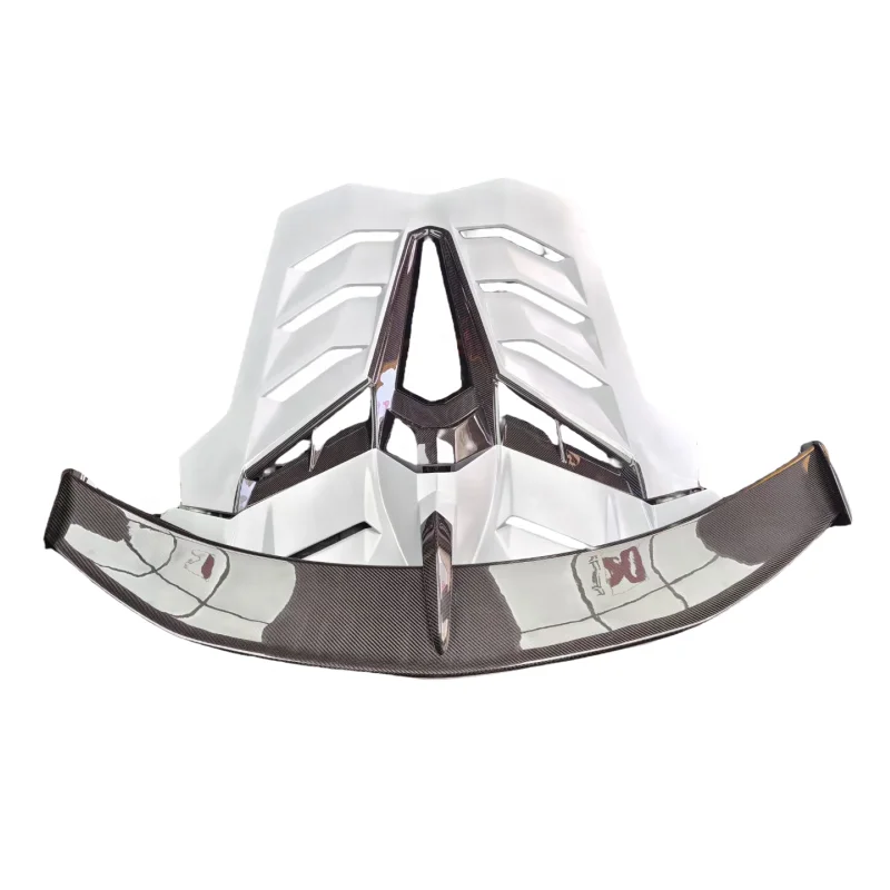 

SVJ style semi-carbon fiber rear hood rear spoiler rear wing for Lamborghini aventador LP700 LP720 body kit