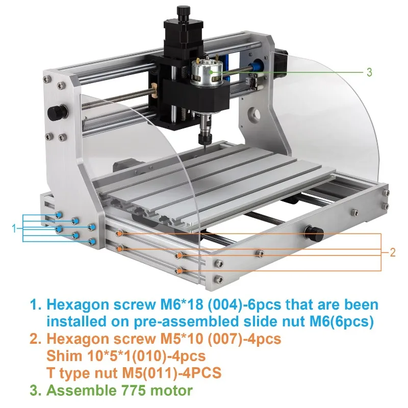 3 Axis 3018 CNC Router 300X180X45mm 300W Mach3 Desktop Engraver Wood Carving Metal Cutting DIY Craft Industrial Machine Tool view 5