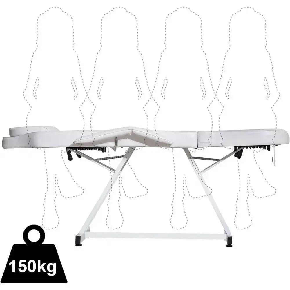 كرسي سرير وشم احترافي قابل للتعديل قابل للطي مع خطاف منشفة جيب للتخزين لخبير التجميل والمنتجعات الصحية/العناية بالوجه والتدليك MQAM #4