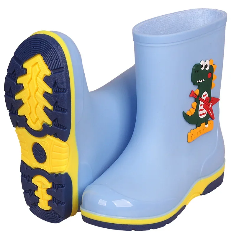 Rain Shoe for Girl Rain Boot for Boy Baby Water Shoe Cartoon Plush Shoe Winter Shoe for Girl Kid Rubber Boot for Children Botas