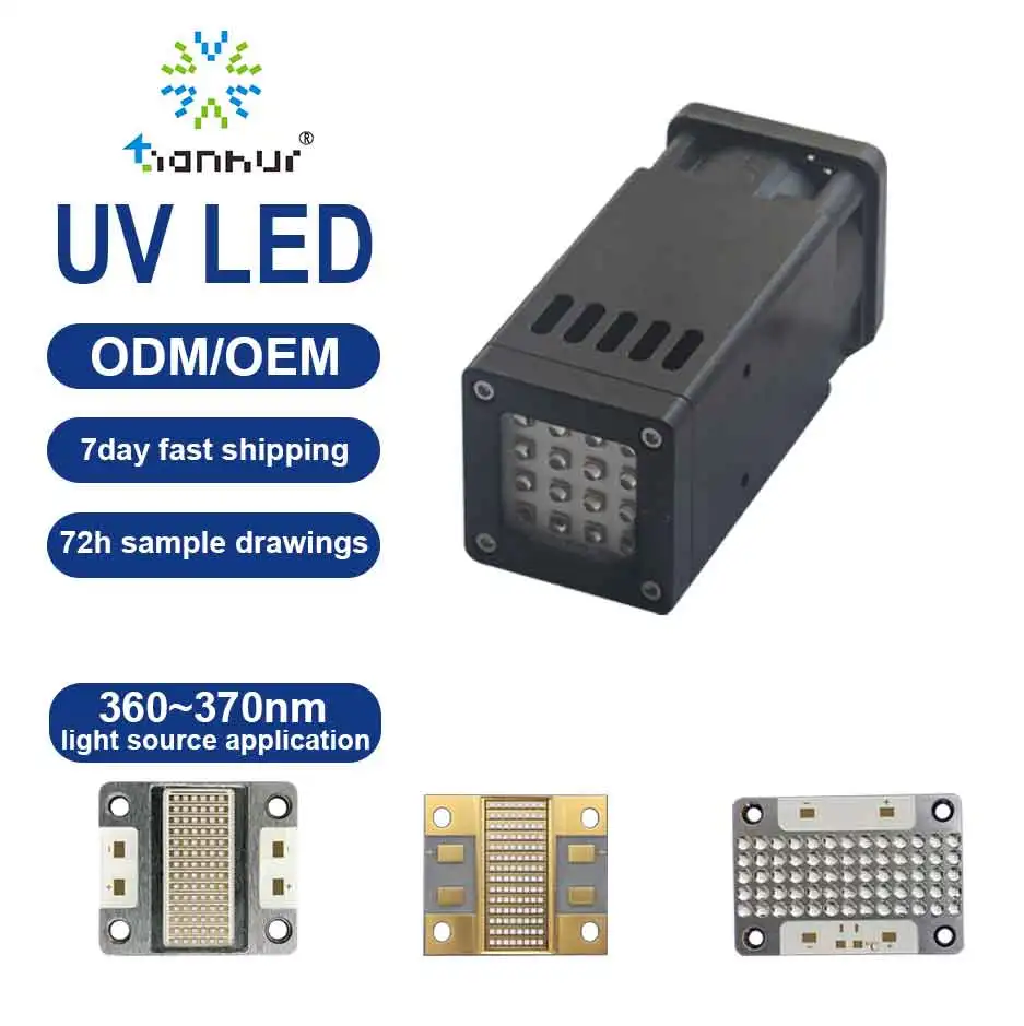 Tianghui Lamp Product Module for PCB Curing UV LED 365nm 405nm 3030mm UVA LED