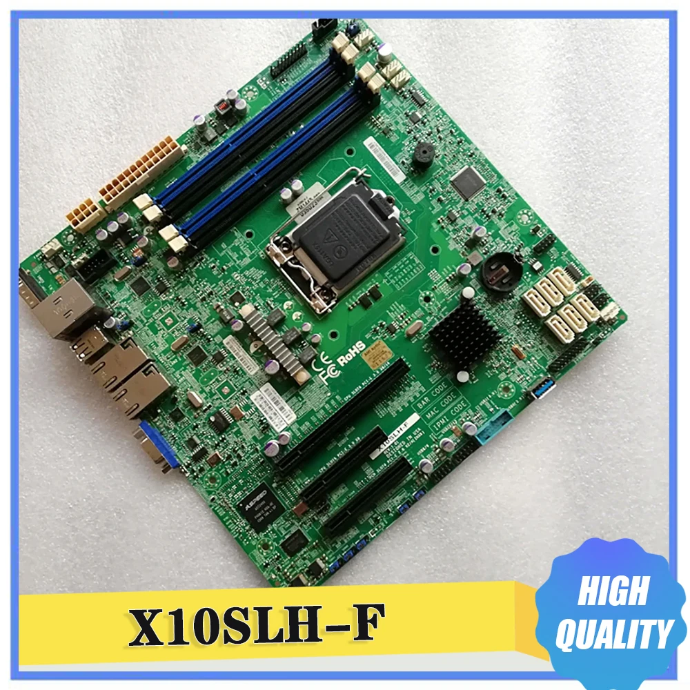 Server Motherboard X10SLH-F DDR3 LGA1150 E3-1200 V3/V4 4th Gen