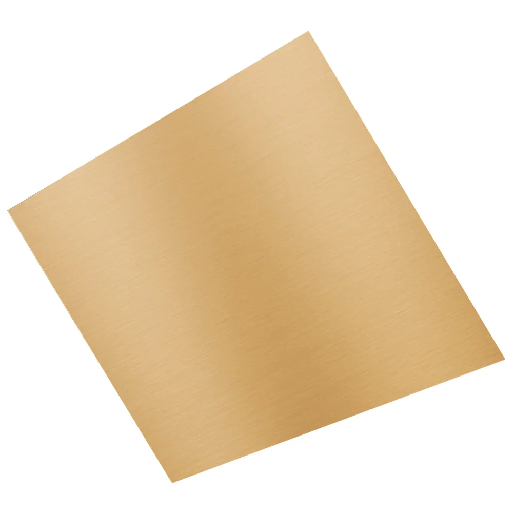 

Copper Sheet Square Shape Lightweight Portable for DIY Jewelry Crafting Projects Metal Art Work Excellent Durability