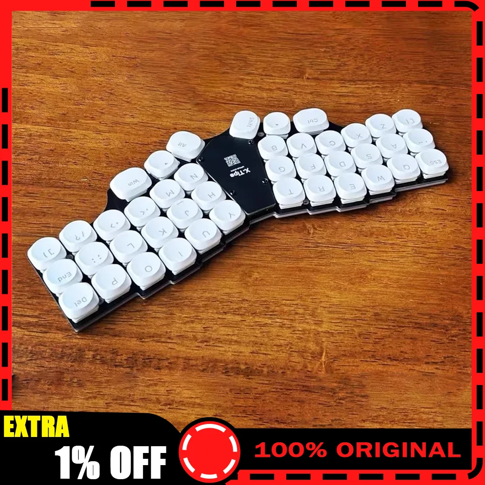 

X36n клавиатура Corne V4 раскладка беспроводная 42 клавиши встроенная эргономичная механическая клавиатура с поддержкой флакона Qmk пользовательский аксессуар для геймера