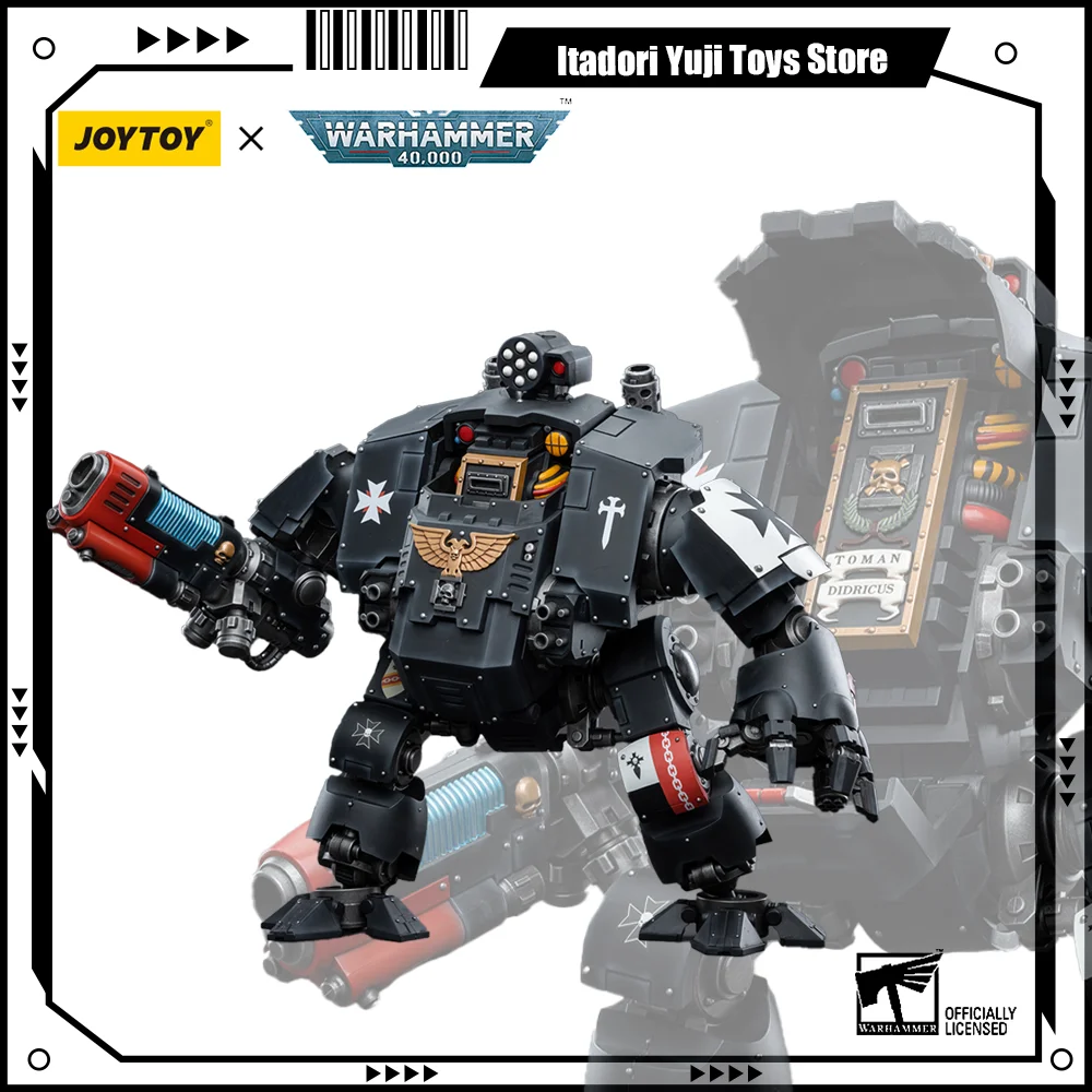 

[Pre-sale]JOYTOY Warhammer 40k Action Figure Black Templars Redemptor Dreadnought Anime Figurine Joint Movable Collection Model