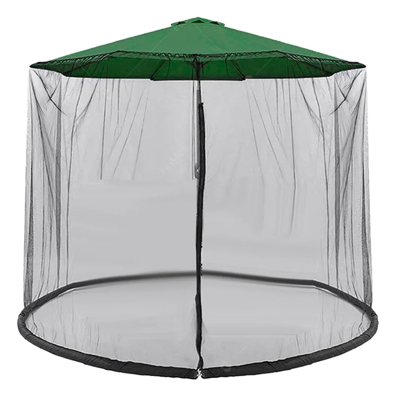 

Mosquito Bug Net Parasol Outdoor Lawn Garden Camping Umbrella Sunshade Cover for Outdoor Patio Camping