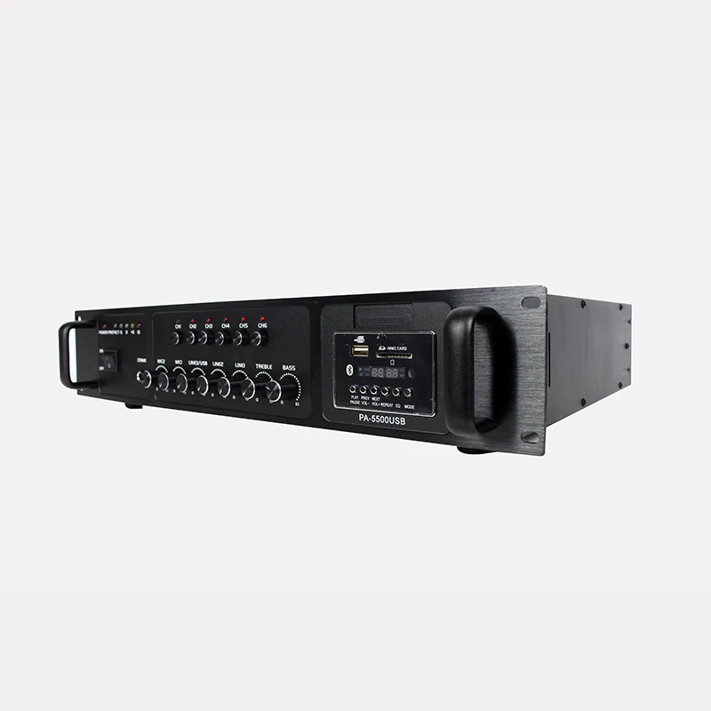 New Design 250w Power Amplifier 2U Professional Audio Power Amplif