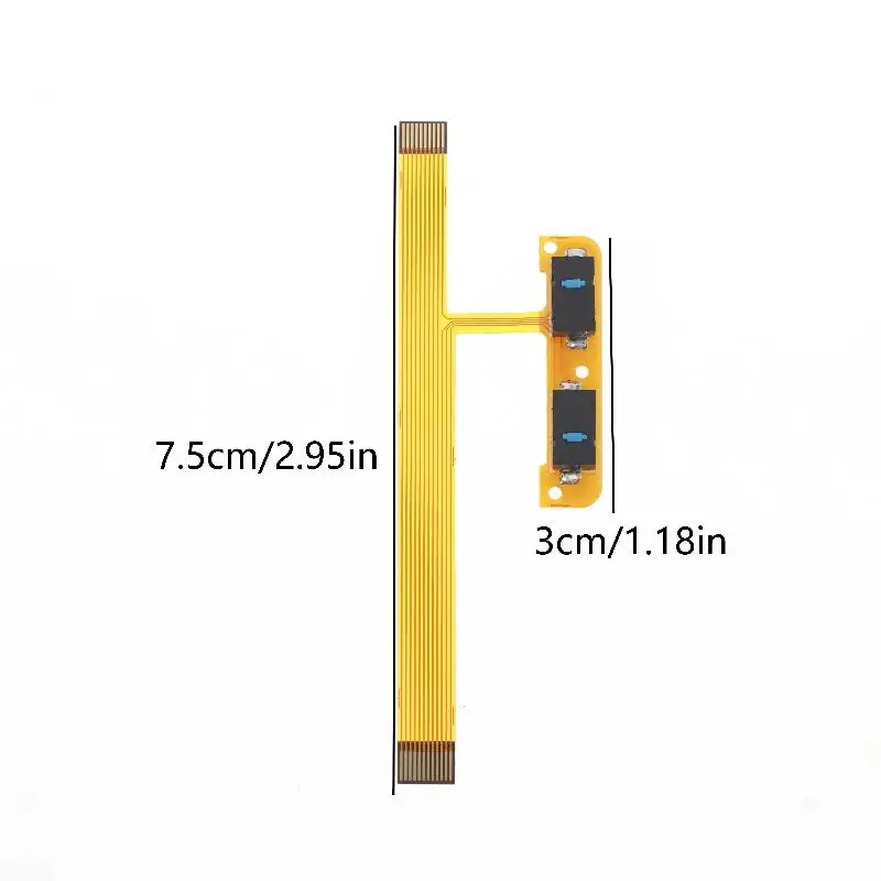 Replacement Flat Main Cable with Side Key for V3 Pro Wireless Mouse - Mouse Repair Accessories for Gaming Peripheral Maintenance