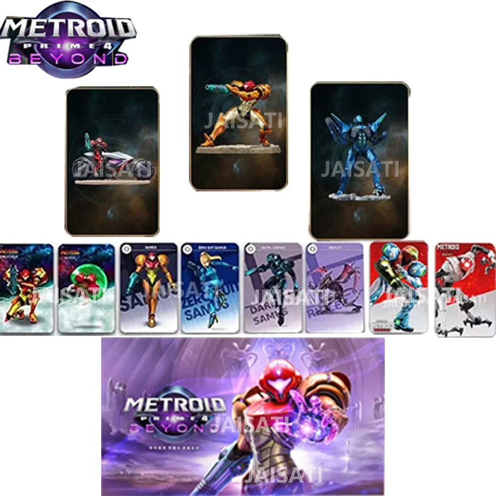 Metroid Prime 4 Beyond nfc card Dread samus returns Viola Samus Sylux card for ns switch