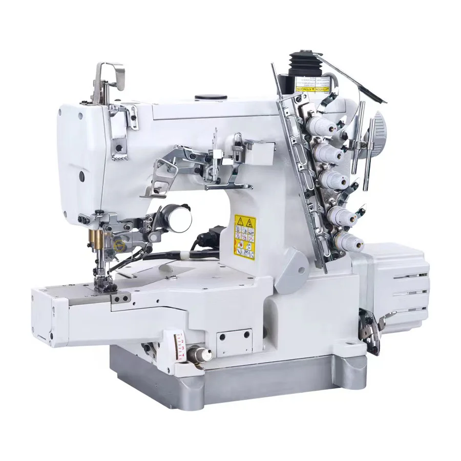 QK-600-01CB/UT High Speed Direct Drive Small square Head Industrial Interlock Sewing Machine with Automatic Thread Trimmer