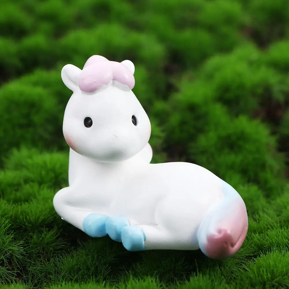 1PC Mini Zodiac Mouse Rabbit Tiger Dragon Animal Landscape Decoration Gardening Resin Ornaments Crafts Home Decor Birthday Gift