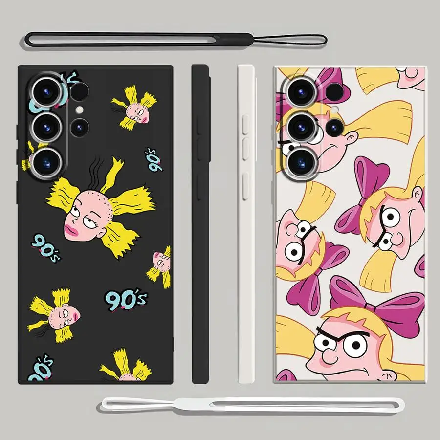 

Soft TPU Phone Case for Samsung Galaxy S24 FE S25 Edge Note 20 10 Ultra S20 S22 Ultra S23 S21 Plus Anime And Cartoon Characters
