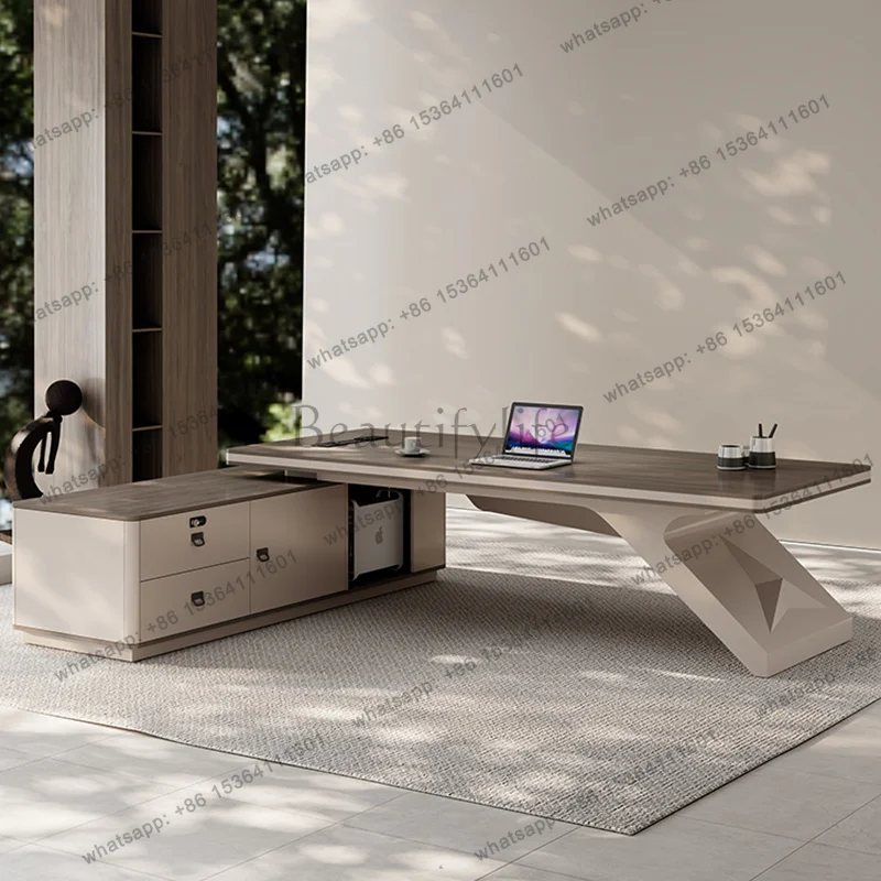 Standing Study Office Desk Computer Executive Organizers Office Desk Space Saving Design Escritorio Oficina Commercial Furniture