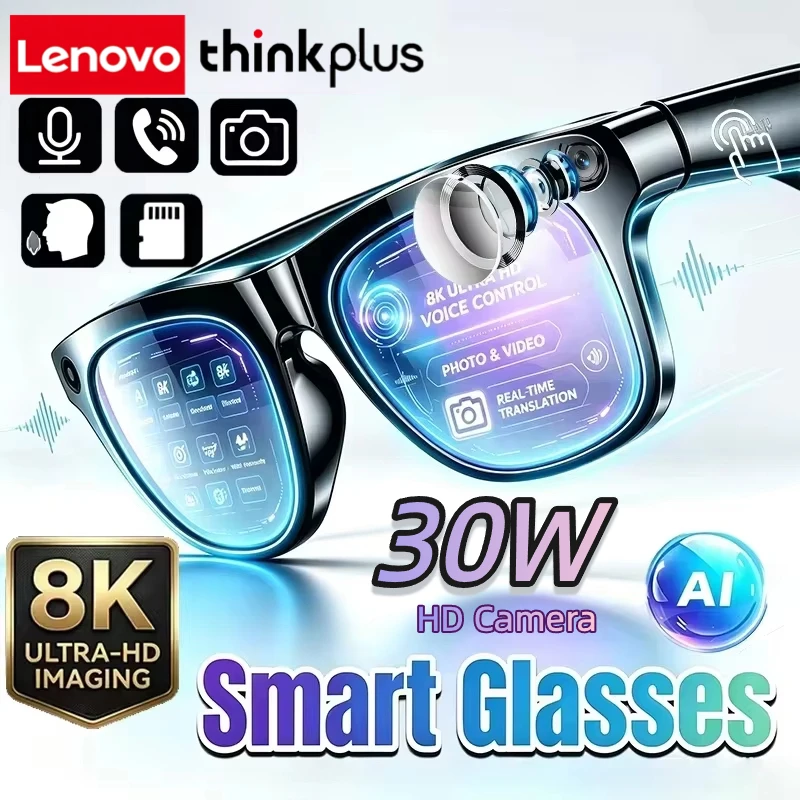 Smart Glasses Lens - Lenovo ThinkPlus AI Smart Glasses 30W