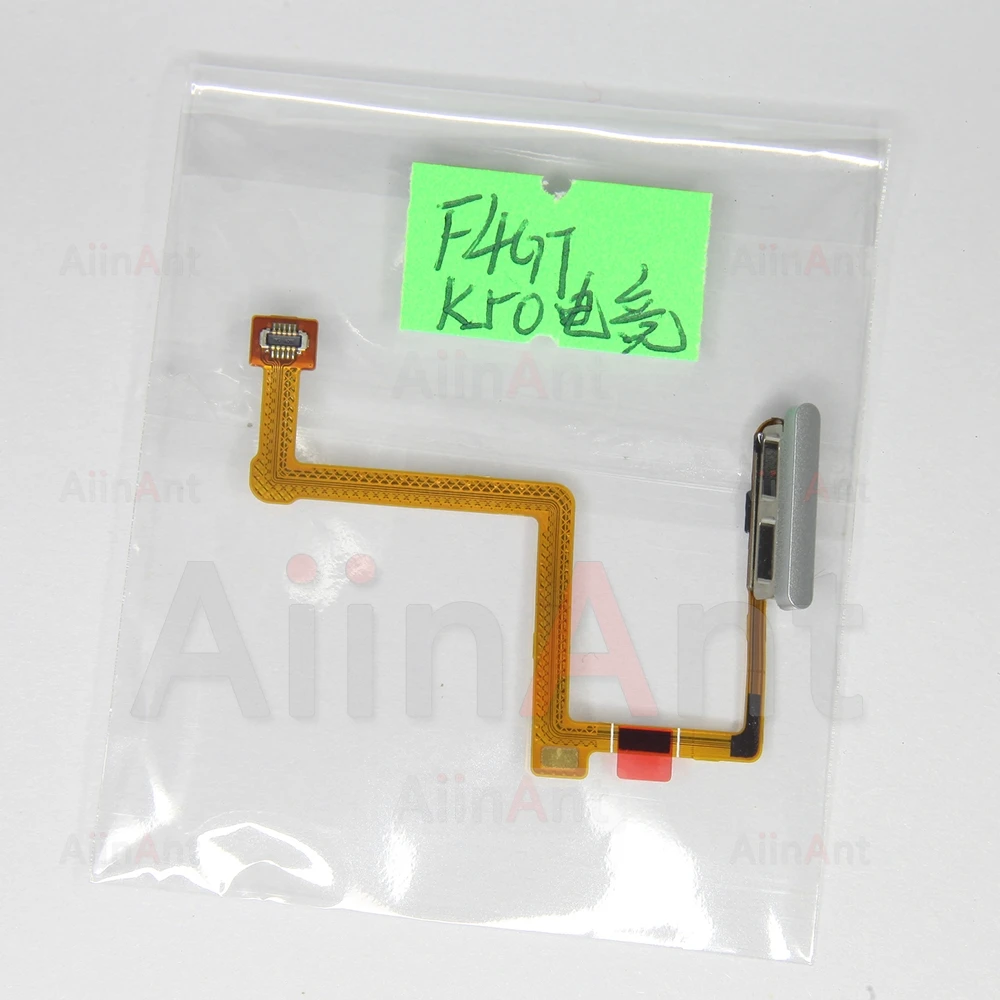 Side Power Button Touch ID Finger Scanner Fingerprint Sensor Flex Cable For Xiaomi Redmi K50 Gaming Pro For Poco F4 GT Parts