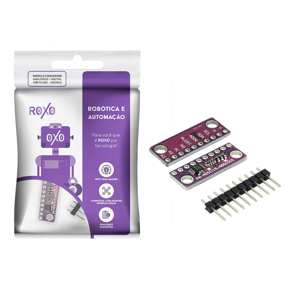 Ads1015 Digital Analog Converter Module Adc 12b - RoXo