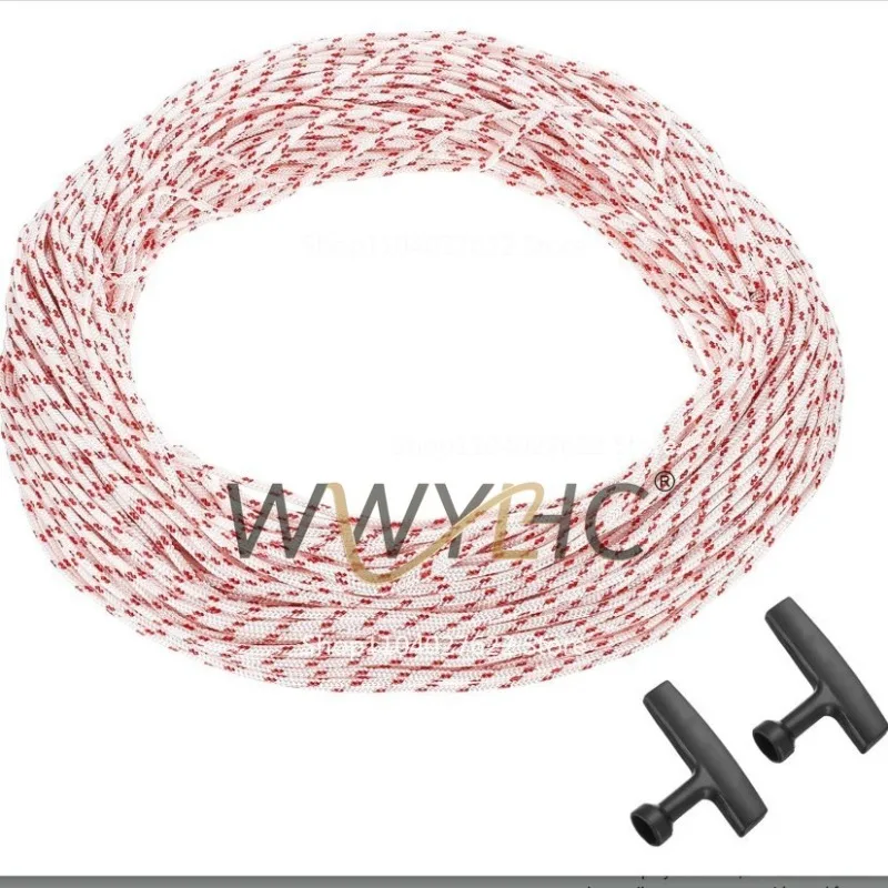 

Suitable for reverse starting rope cable, diameter 4mm 100m 328ft, polyester cable string strap handle rope