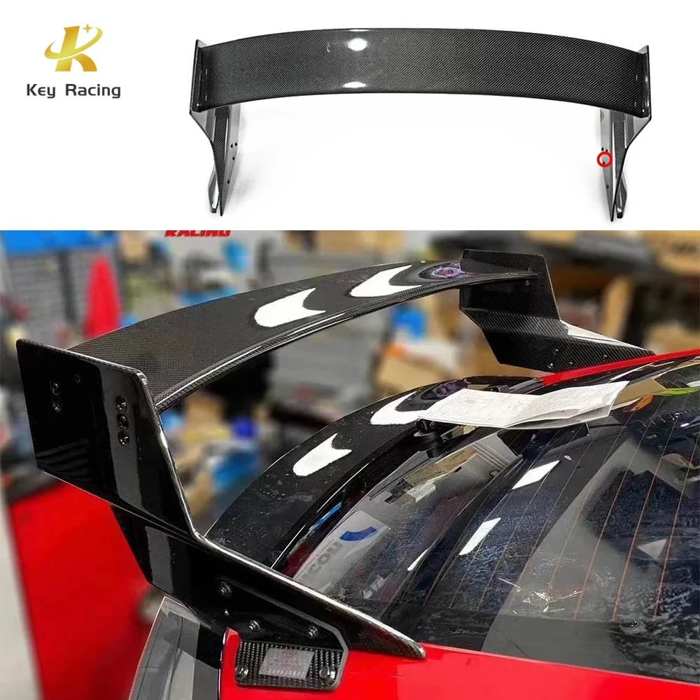 For Honda 10th Gen Civic FK7 FK8 2016-2019 Carbon Fiber Rear Trunk Wing Spoiler