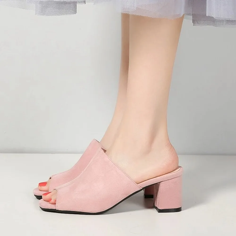 QPLYXCO New fashion Big Size 31-44 women Sandals 2019 high heels Slipper shoes woman Summer Beach Vacation zapatos mujer H-13