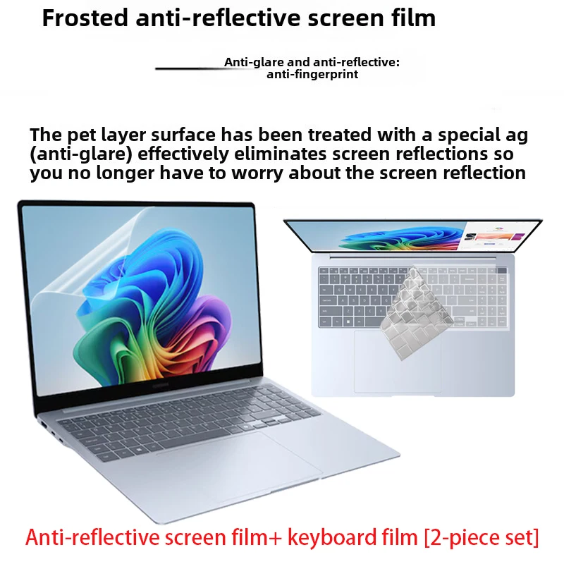 

Защитная пленка для экрана компьютера Samsung GalaxyBook 4 Edge 16 дюймов NP960XMB, защитная пленка для ноутбука, пленка для клавиатуры